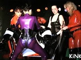 Get on dirty latex ride with eternally lustful twats