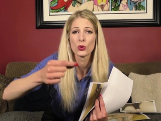SPH solo babe humiliates small penises
