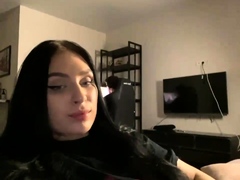 Sexy teen doggystyle fuck on webcam close up