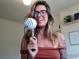 Small titted blond stunner Sarah Peachez masturbating