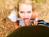 Fucking milf lagged behind and got porked right on the
