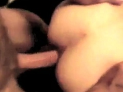 Dark Stormy Night Bareback Amateur Takes Big Cock