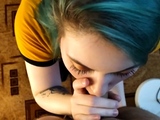 Freaky Teen Gives Mind-Blowing Blowjob - Amateur POV Fun