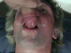 Big Cock Amateur Face Blasts Twink After Blowjob