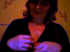 Mature Russian Amateur Irina Shows Off On Webcam